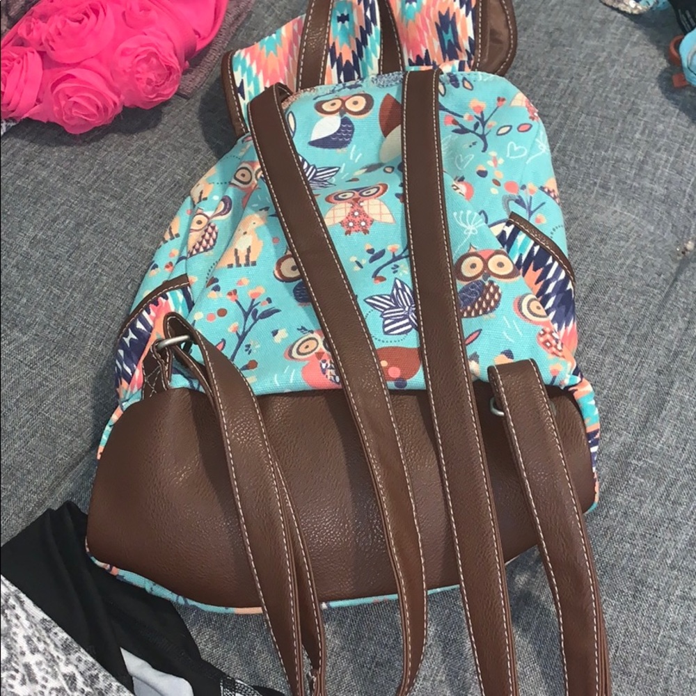 Mini backpack teal - Picture 2 of 4